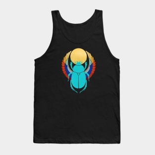 Egyptian Scarab Tank Top